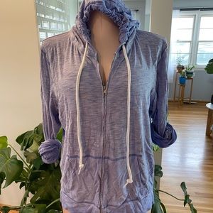 PINK | Lightweight Zip Sweatshirt